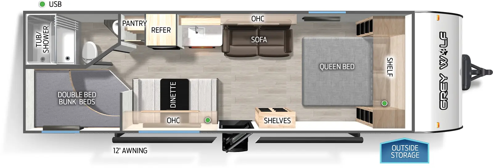 Wolf Den 26EV Camper