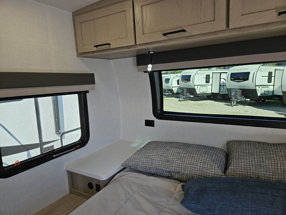 2026 Flagstaff Micro Lite 25FBD Travel Trailer with Rear Kitchen