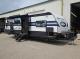 Front campside exterior view of the Grey Wolf 26SS