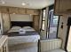 Cherokee Wolf Pup 16FQW Travel Trailer interior bed view