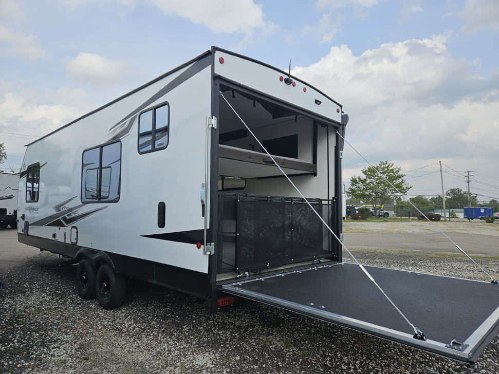 2026 Cherokee Wolf Pack 25-14 Toy Hauler Trailer - All Seasons RV
