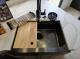 Grey Wolf 29NM Bunkhouse Camper kitchen sink