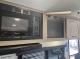 Microwave and upper kitchen cabinet in 2027 Flagstaff Micro Lite 22FBS
