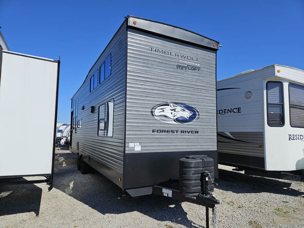 2027 Cherokee Timberwolf Mini Loft 20OG Destination Trailer for