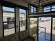 2027 Cherokee Timberwolf 20OG loft railing above rear patio doors
