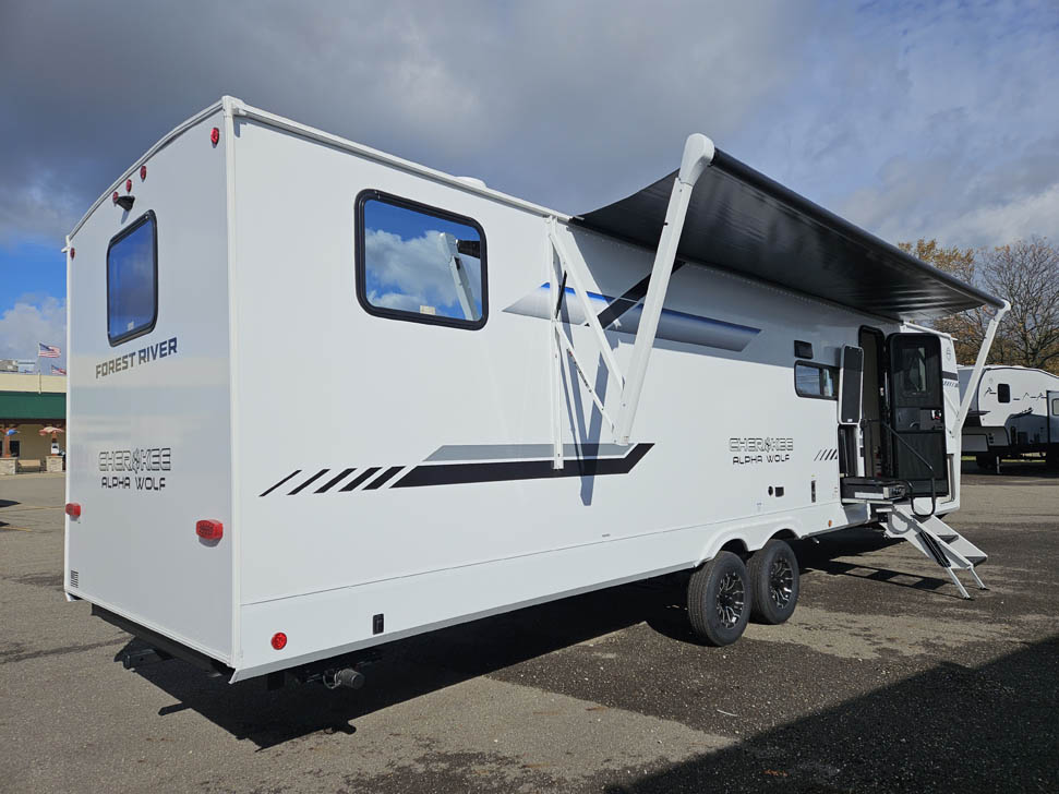 2026 Cherokee Alpha Wolf 29TB Travel Trailer with Rear Bunkhouse