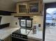 Cooktop and upper cabinets in 2027 Grey Wolf 27GH kitchen