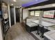 Dinette and windows in 2027 Grey Wolf 27GH