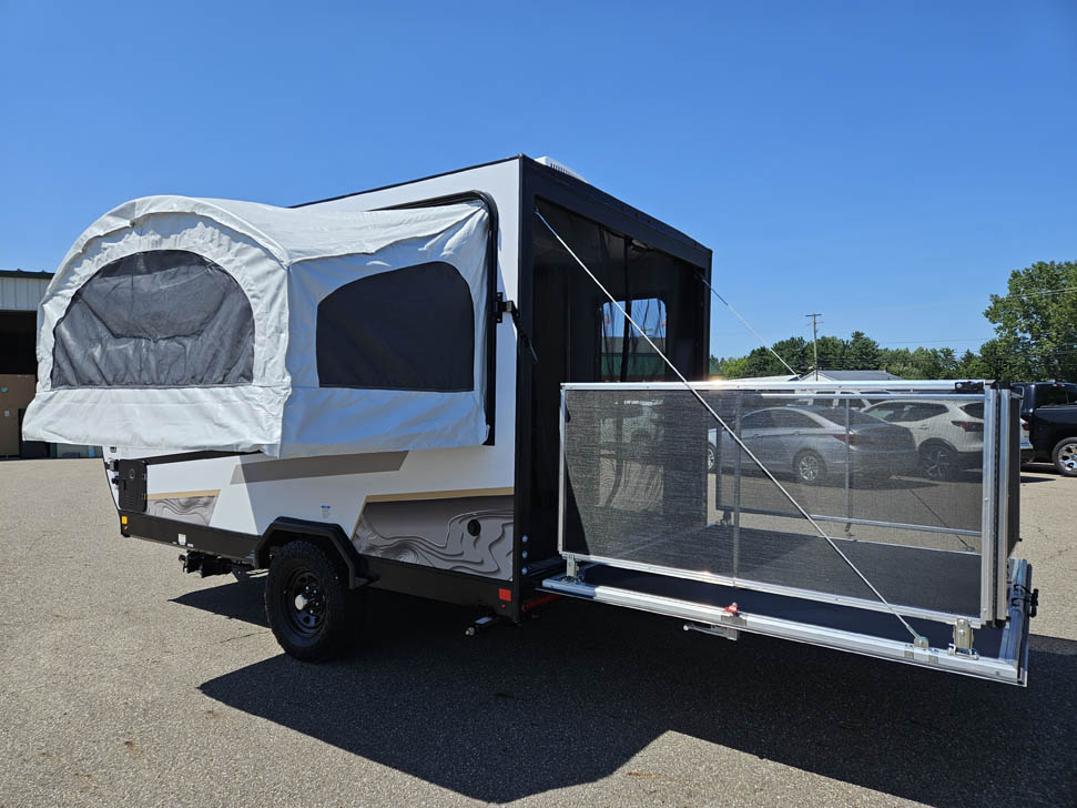 2026 Modern Buggy Hopper 2 Toy Hauler lightweight off-road camper trailer