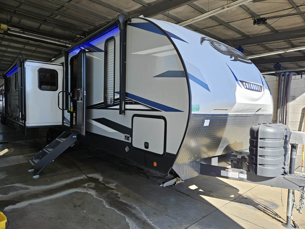 Used 2021 Forest River Cherokee Alpha Wolf 26RL Rear Living Travel Trailer - All Seasons RV