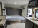Forest River Acclaim 18BHS main bed and kitchen interior