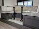 Forest River Acclaim 18BHS dinette seating and tables