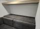 2027 Flagstaff E Pro 11LE rear sofa beneath overhead shelf