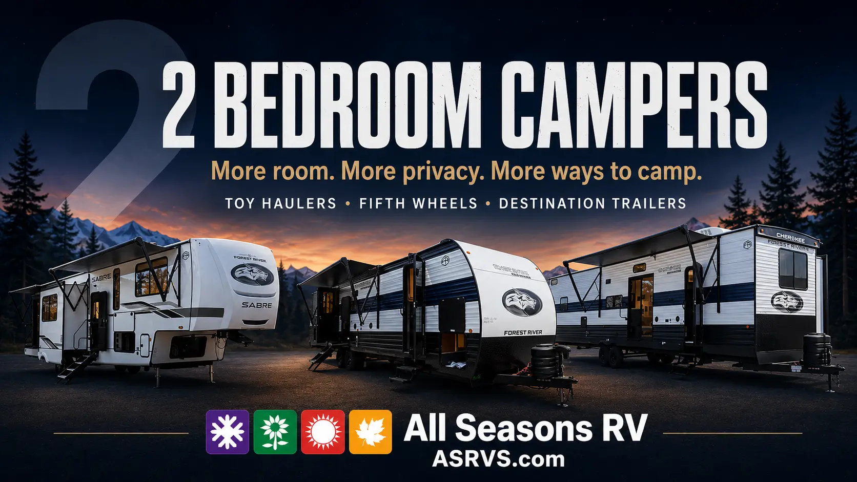 Two Bedroom Campers