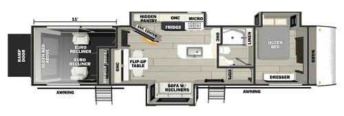 Vengeance Rogue 341GS11 floorplan