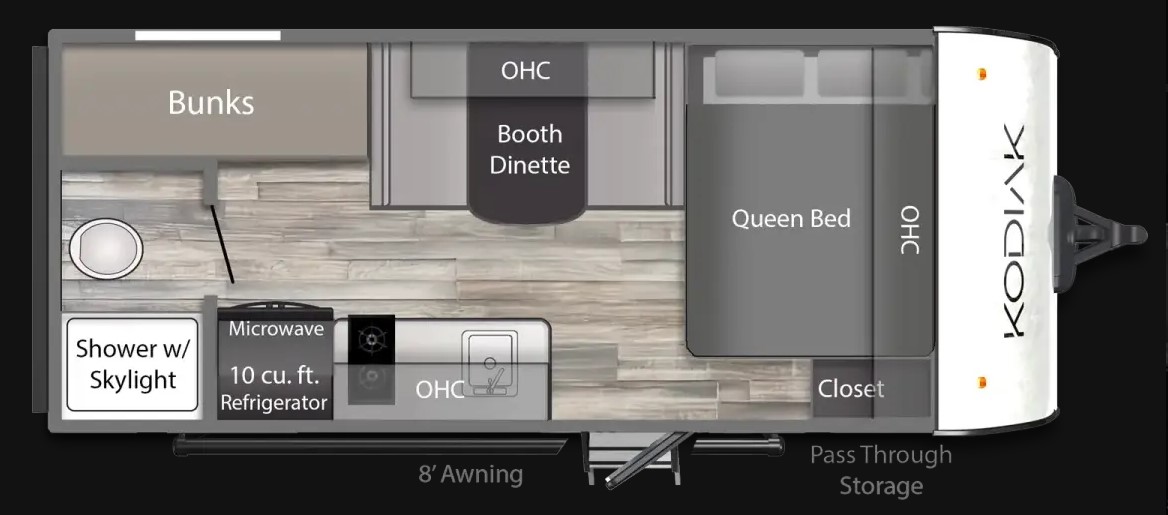 2026 DUTCHMEN KODIAK 178BHS - Bayou Outdoor Supercenter