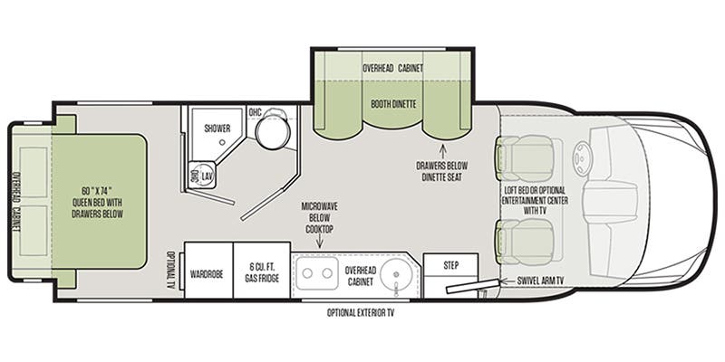 2019 TIFFIN Wayfarer 25QW - Bayou Outdoor Supercenter