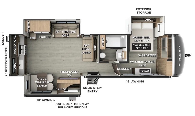 2026 FOREST RIVER FLAGSTAFF CLASSIC 832RKSB - Bayou Outdoor Supercenter