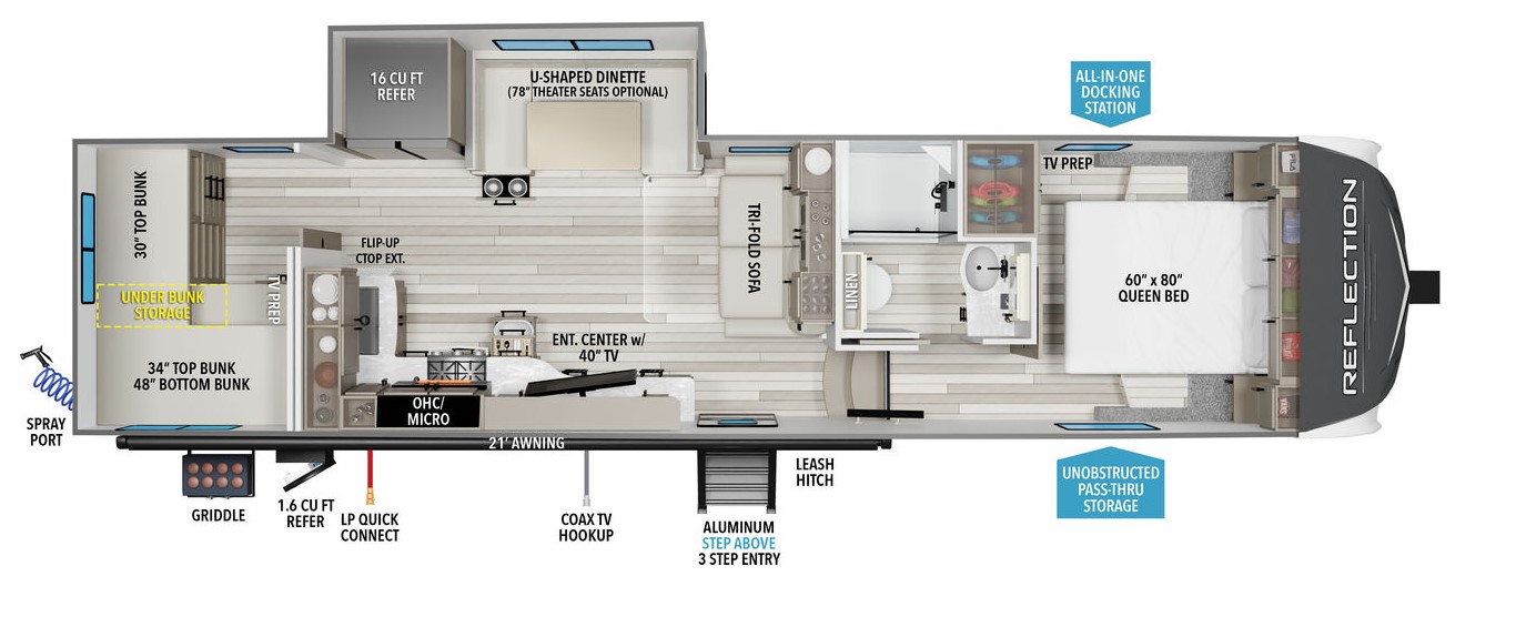 2026 GRAND DESIGN Reflection 150 Series 298BH - Bayou Outdoor Supercenter