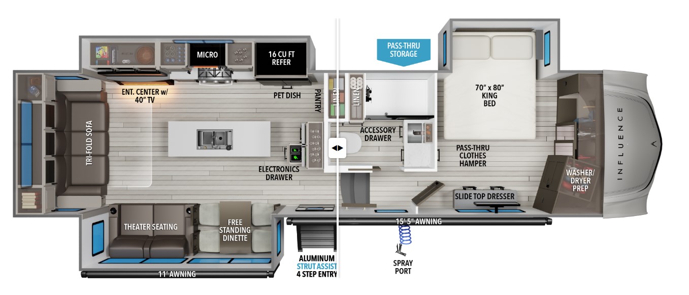 2026 GRAND DESIGN Solitude Influence 3003RL - Bayou Outdoor Supercenter