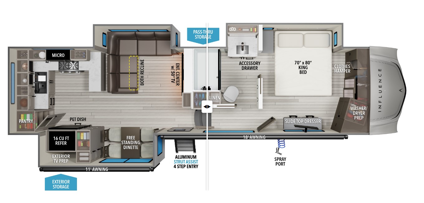 2026 GRAND DESIGN Solitude Influence 3203GK - Bayou Outdoor Supercenter