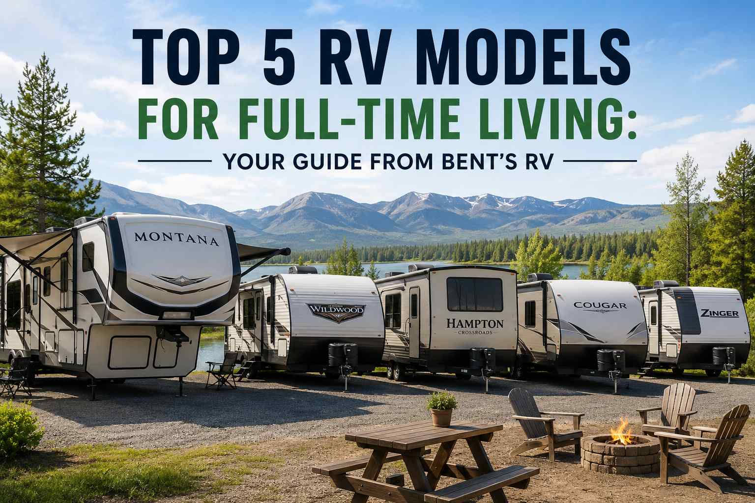 New Rv Features 5 Best RVs for Full-Time Living in 2026 (Compared) | Bent's RV