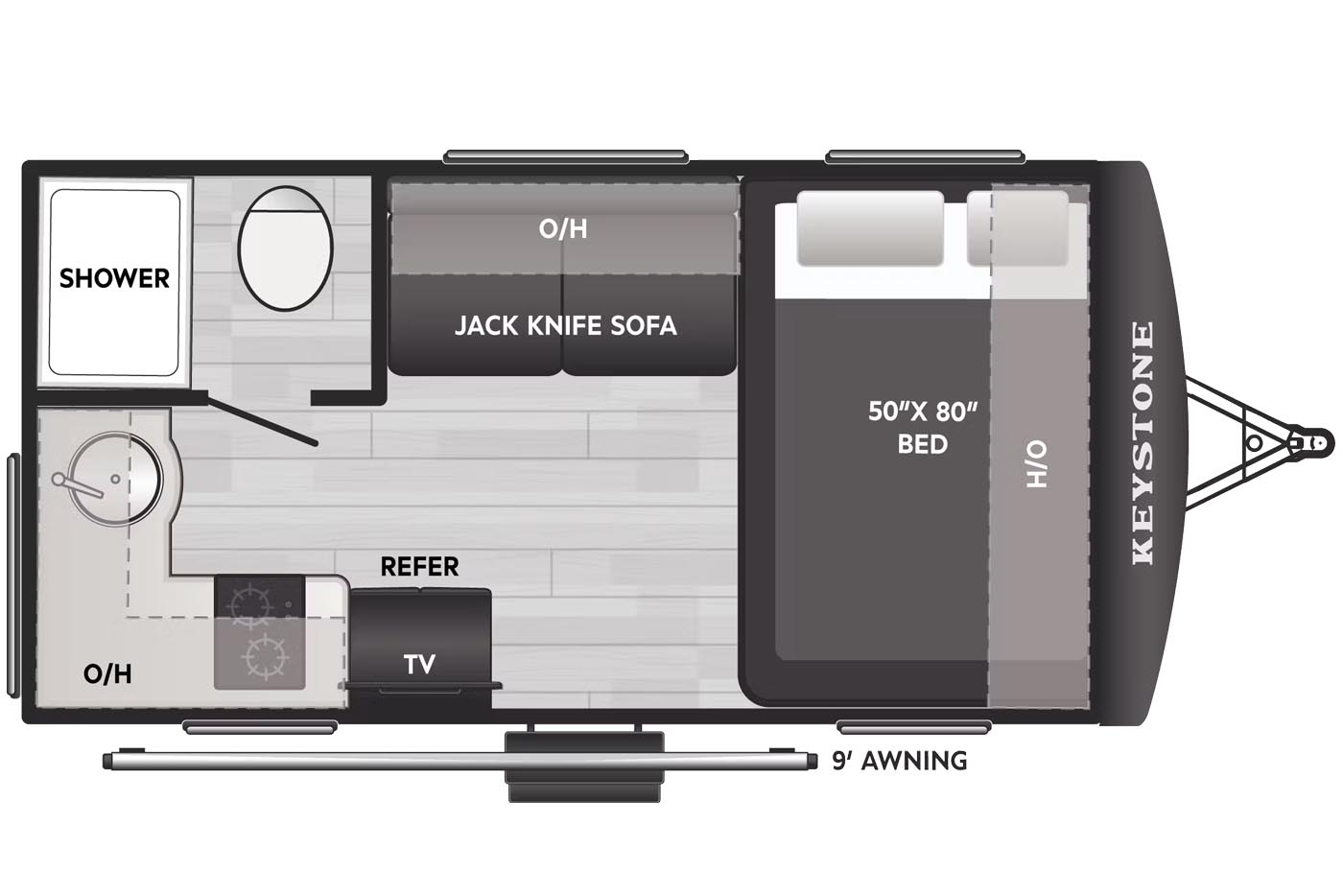 NEW 2026 Keystone Reign 13RK - Camperland of Oklahoma