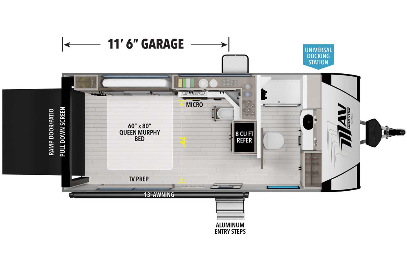 NEW 2026 Grand Design Momentum 17MAV - Camperland of Oklahoma