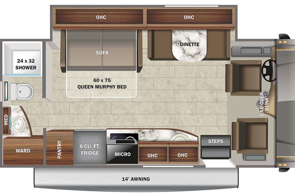 Used 2022 Jayco Melbourne 24R - Camperland of Oklahoma