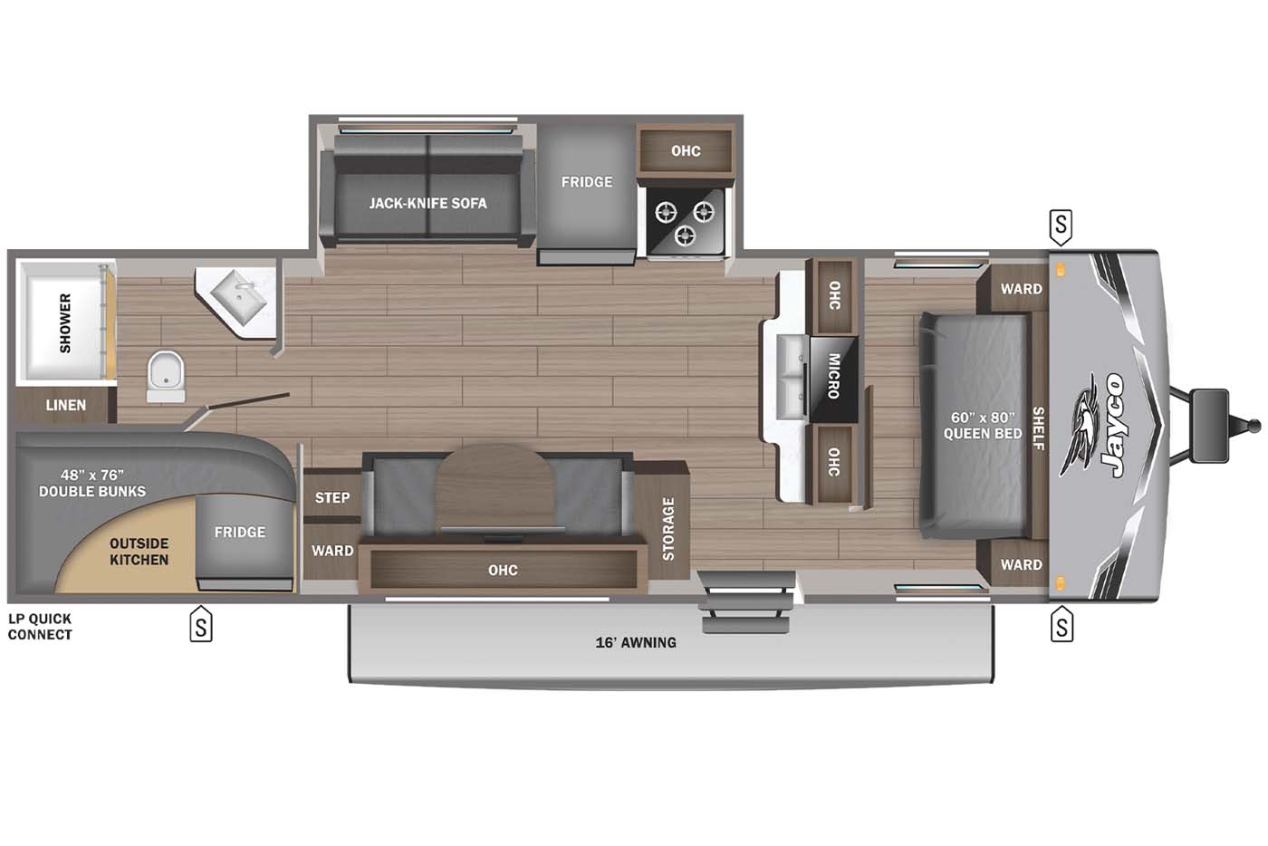 NEW 2026 Jayco Jay Flight SLX 265BHS - Camperland of Oklahoma