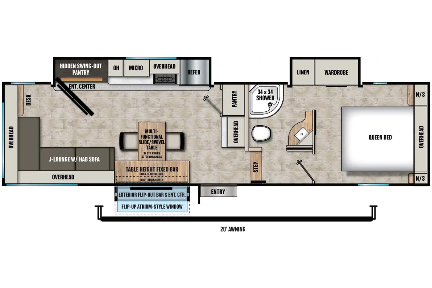 NEW 2026 Coachmen Chaparral Lite 27BAR - Camperland of Oklahoma