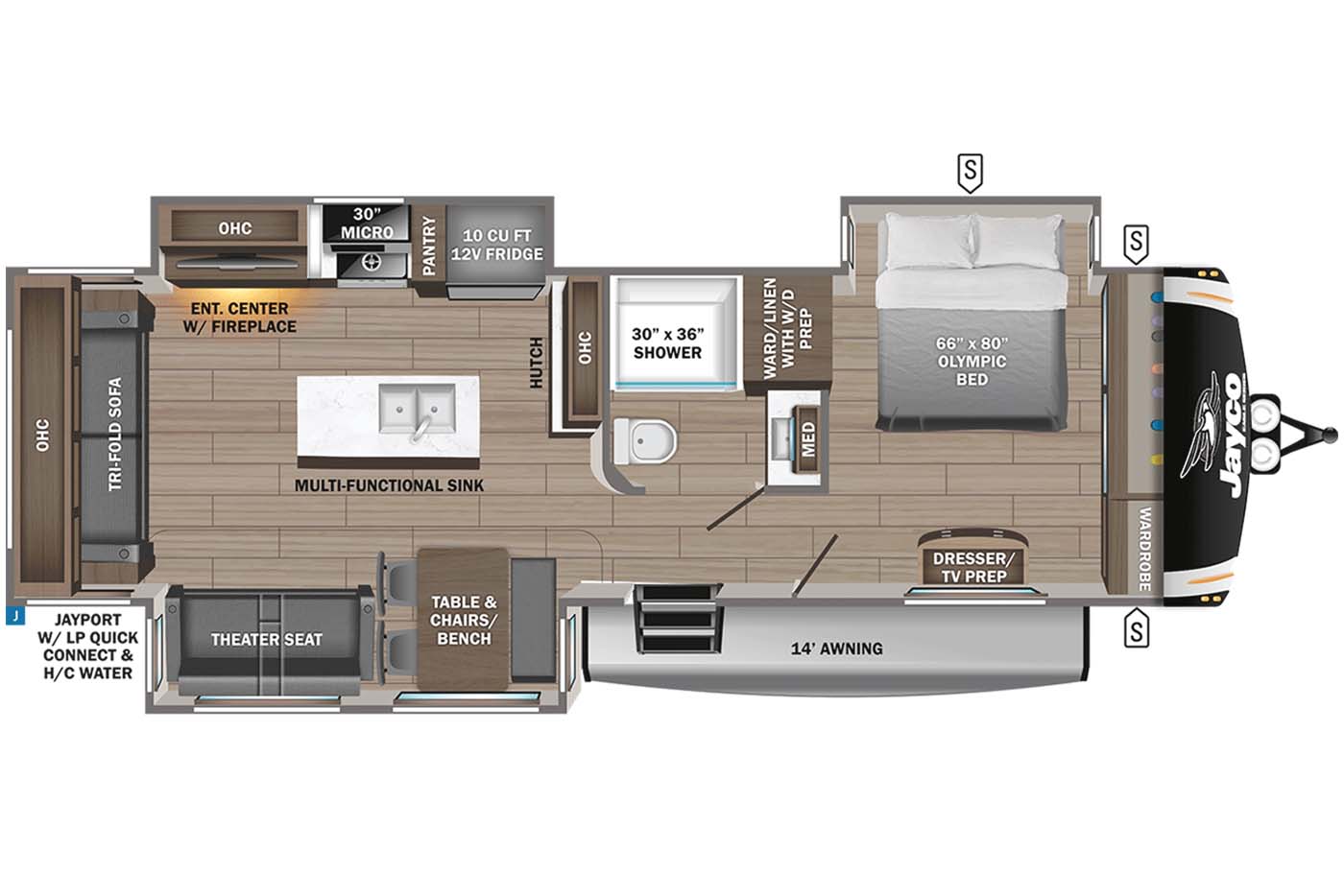 NEW 2026 Jayco Eagle HT 294CKBS - Camperland of Oklahoma