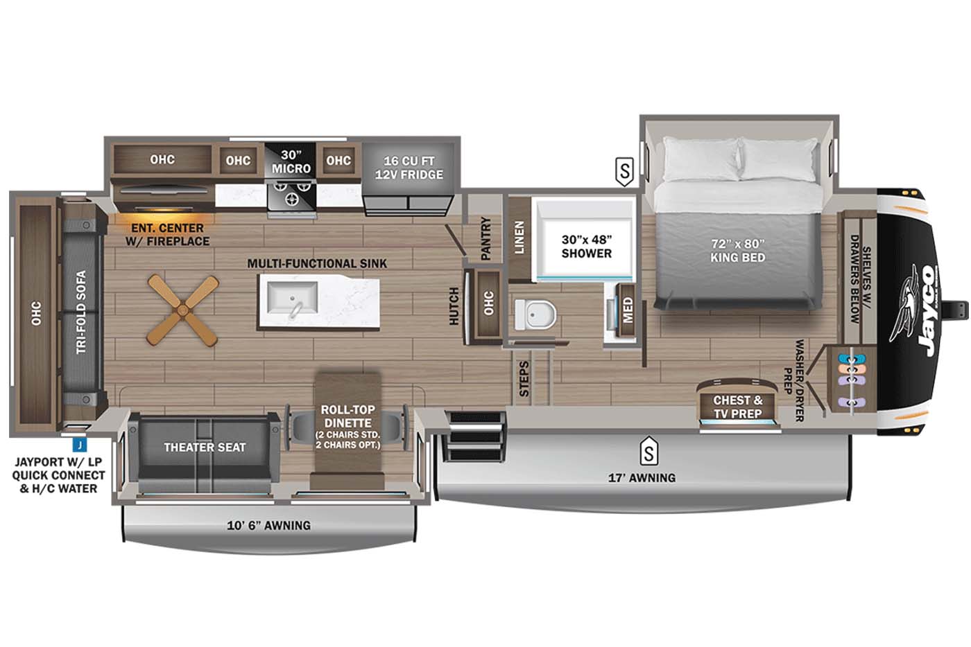 NEW 2026 Jayco Eagle 321RSTS - Camperland of Oklahoma