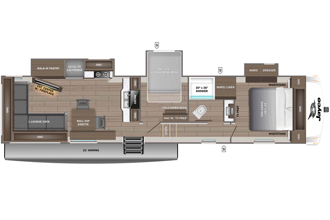 NEW 2027 Jayco Eagle SLE 34MBL - Camperland of Oklahoma