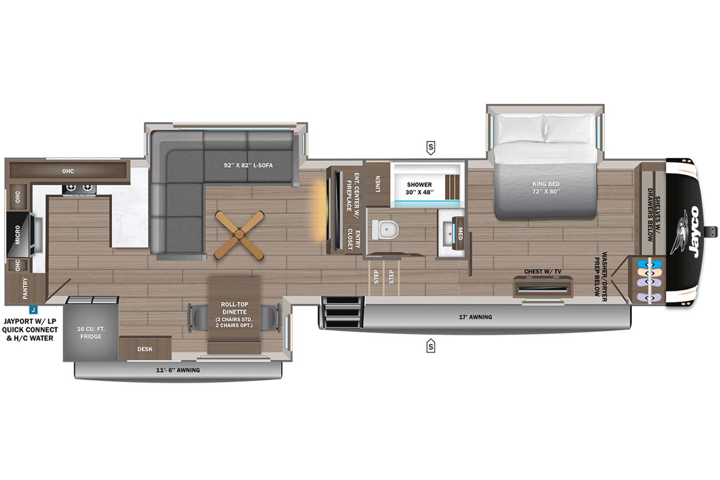 NEW 2026 Jayco Eagle 365UKTS - Camperland of Oklahoma
