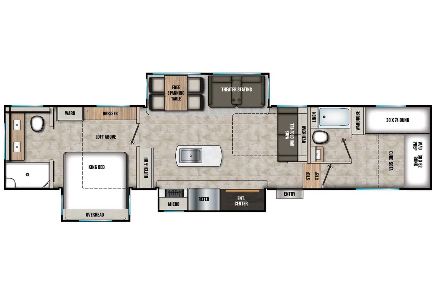 NEW 2026 Coachmen Chaparral 375BAF - Camperland of Oklahoma
