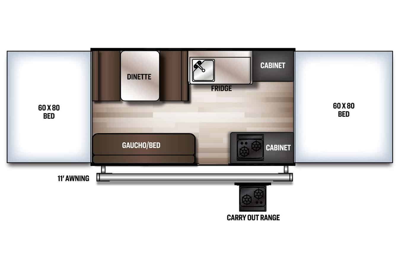 NEW 2023 Forest River Rockwood Freedom 2280 LTD 2280LTD - Camperland of Oklahoma