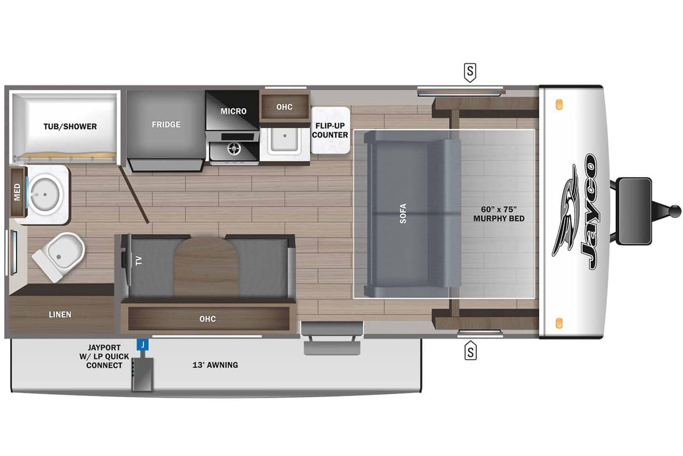 NEW 2024 Jayco Jay Feather Micro 173 MRB 173MRB Tulsa, OK