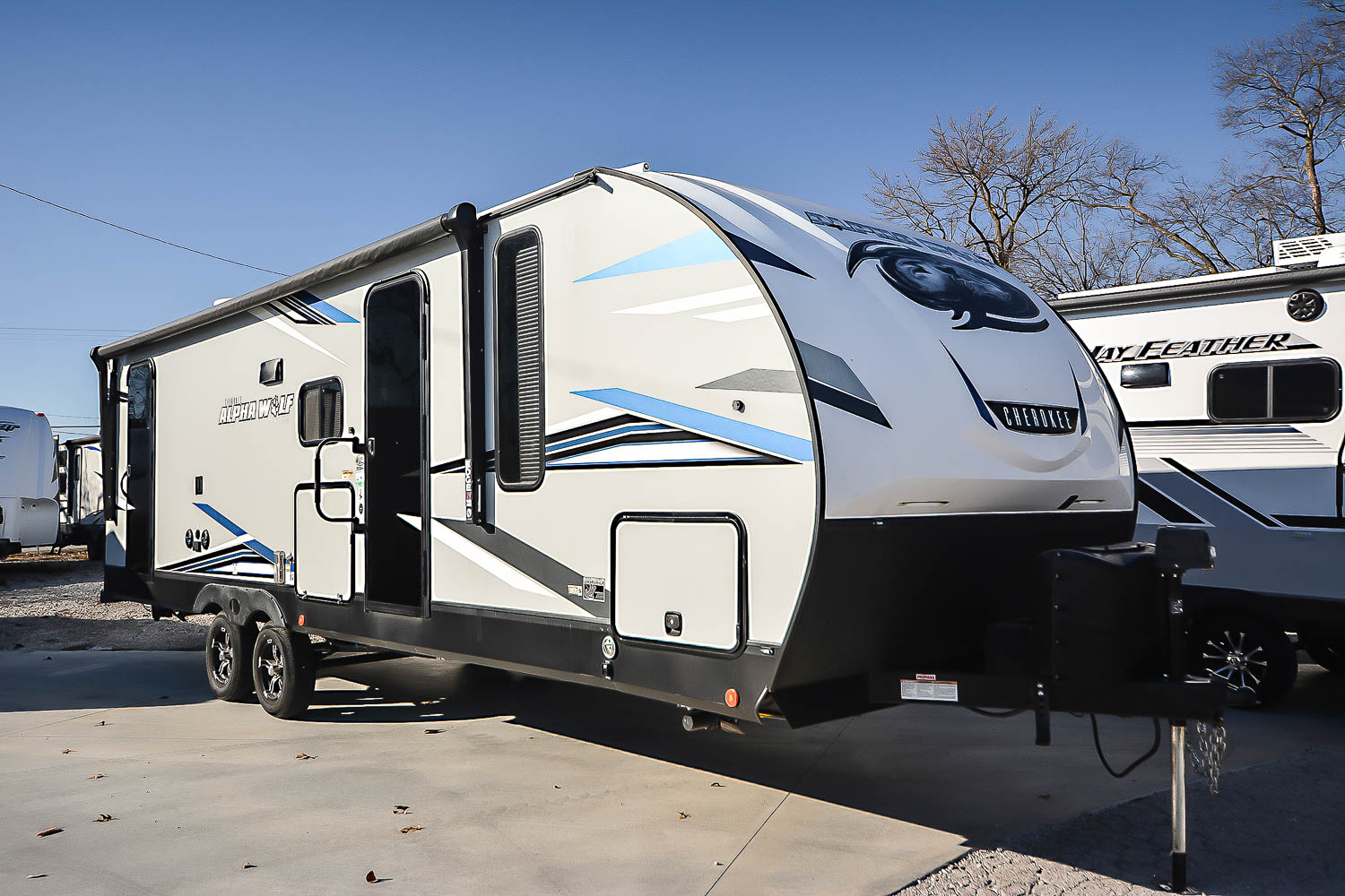 Used 2021 Forest River Alpha Wolf 26DBH - Camperland of Oklahoma