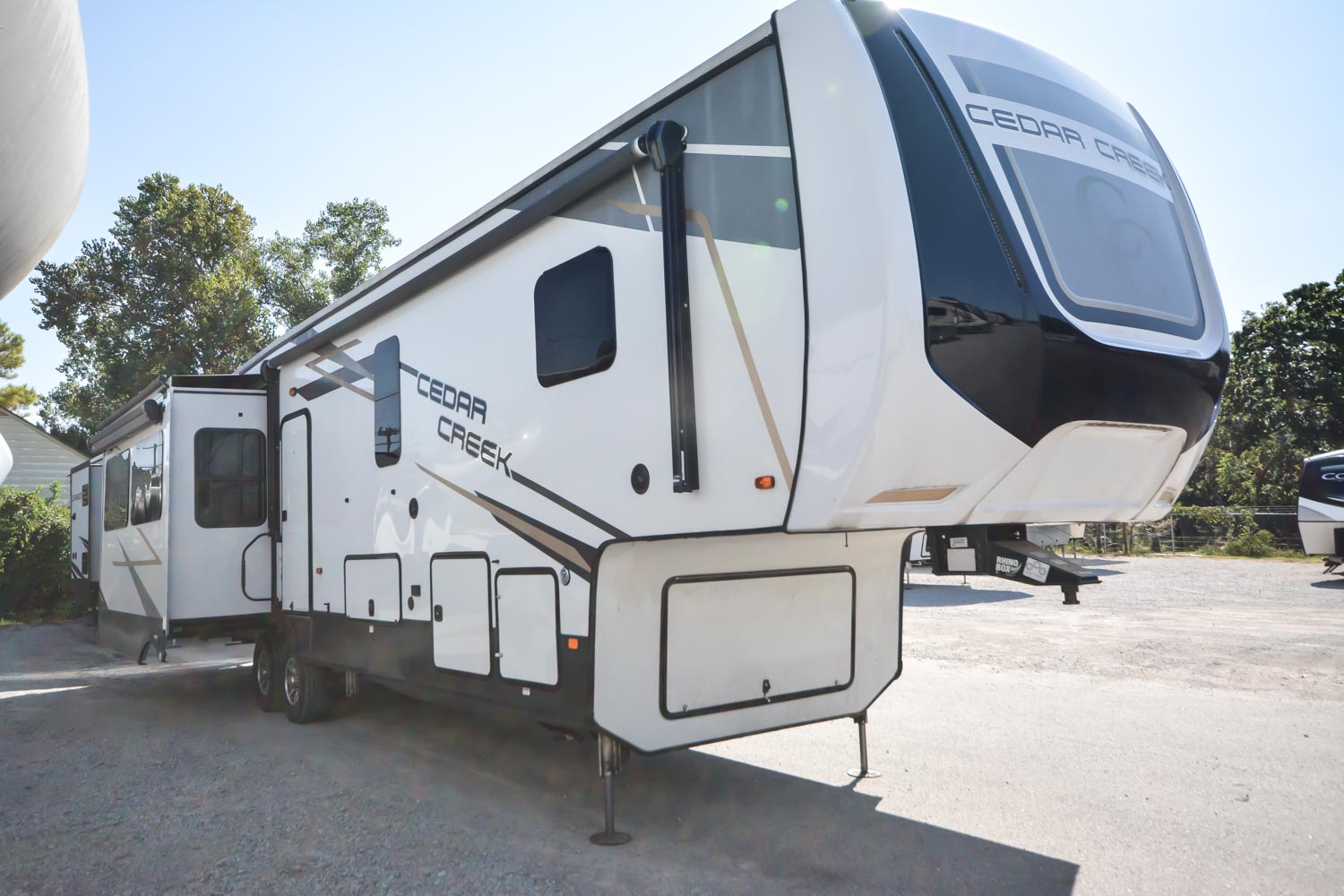 Used 2022 Forest River Cedar Creek 377BH - Camperland of Oklahoma
