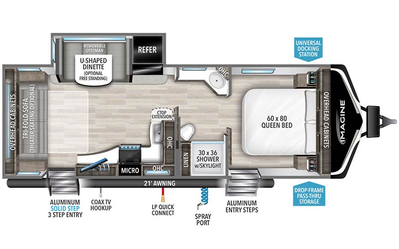 Imagine 2500RL floorplan