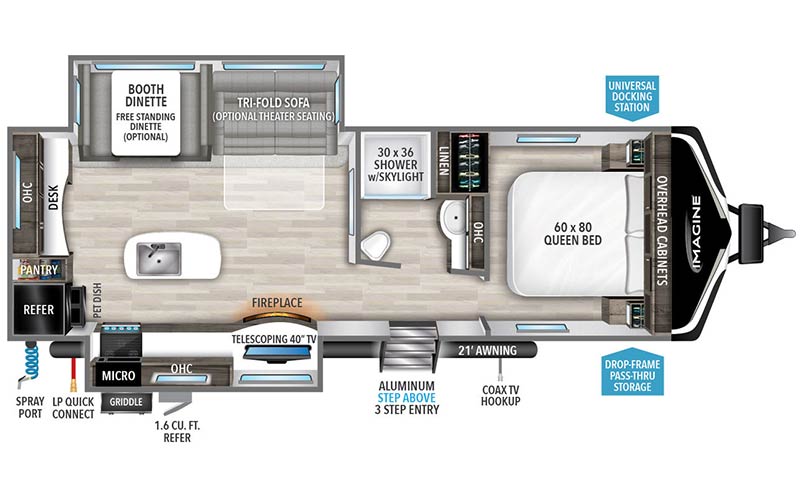 Imagine 2670MK floorplan