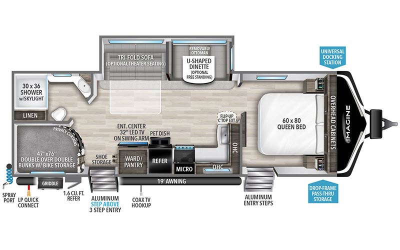 Imagine 2800BH floorplan