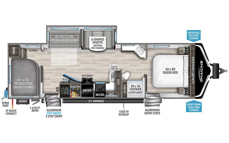 Imagine 2910BH floorplan