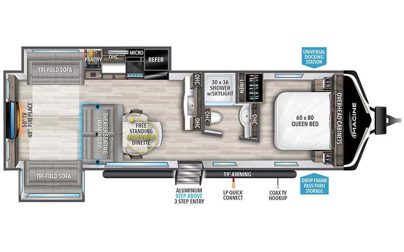 Imagine 3100RD floorplan