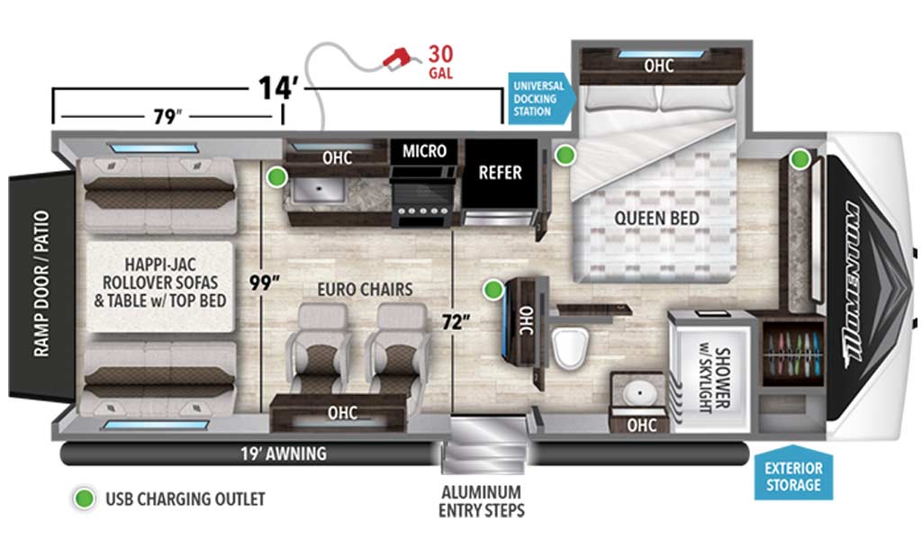 Floor plan diagram.