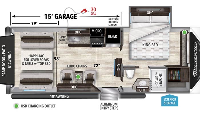 Floor plan diagram.