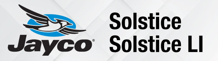 Jayco Solstice and Solstice LI logo. 