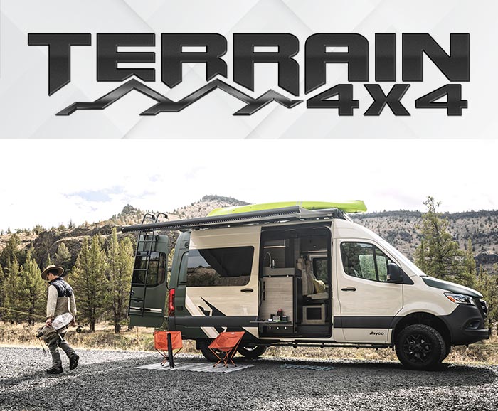 2023 Jayco Terrain Class B 4x4 Motorhome