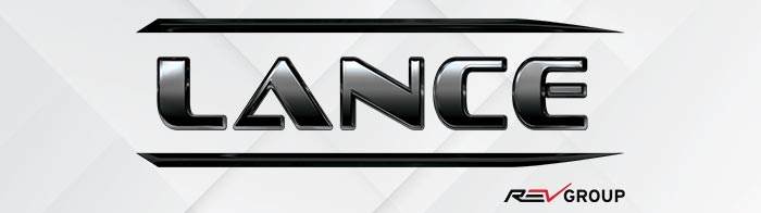 Lance travel trailer logo.